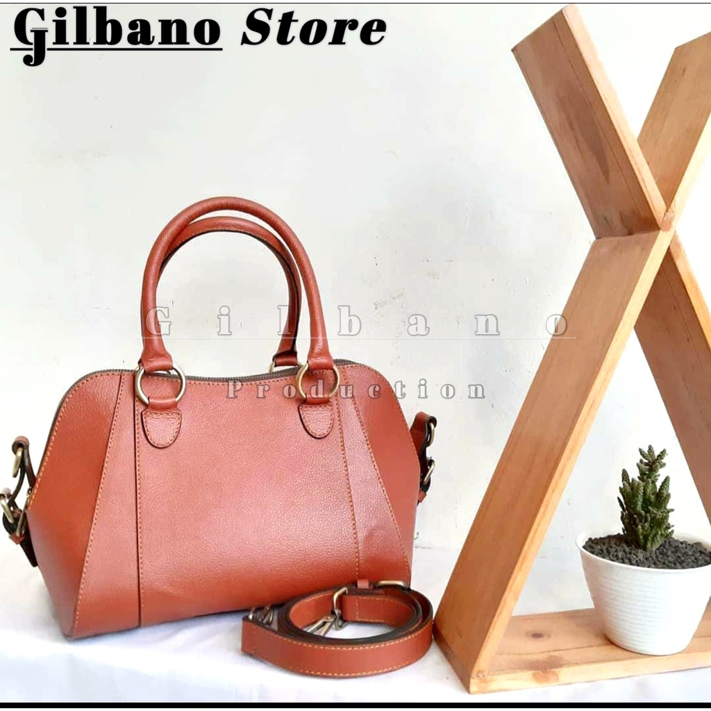 (SIZE L) TERBARU TAS KULIT WANITA PAPIRUT KULIT SAPI ASLI GARUT