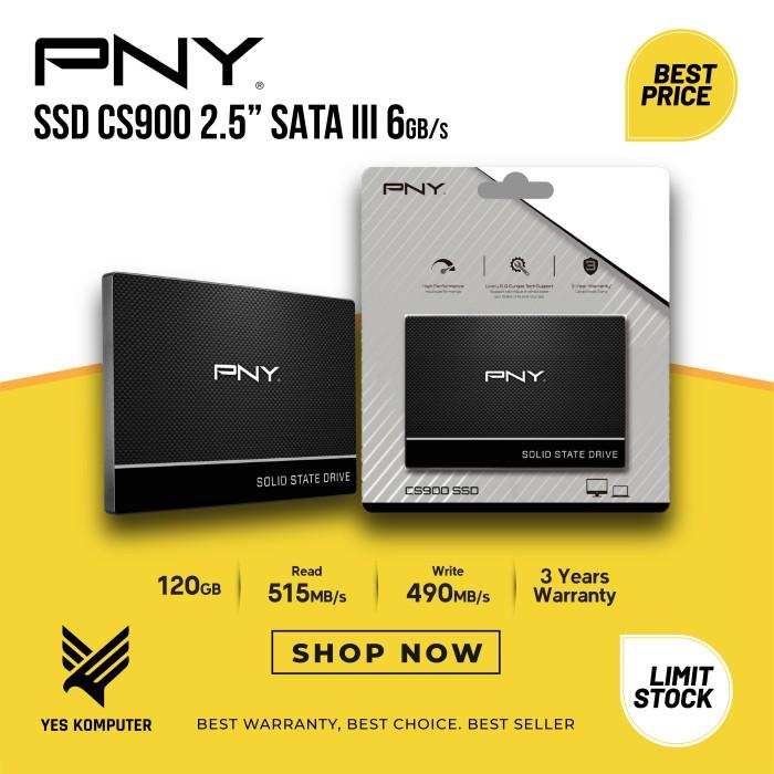 Ssd | Ssd Pny Cs900 2.5'' Sata Iii 120Gb/240Gb/480Gb/1Tb