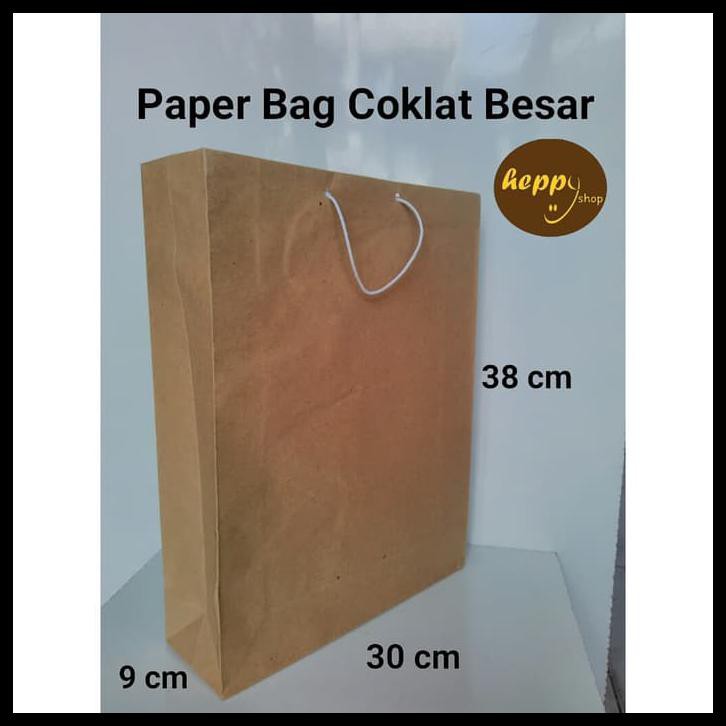 

Silahkan Order Paper Bag Coklat Besar