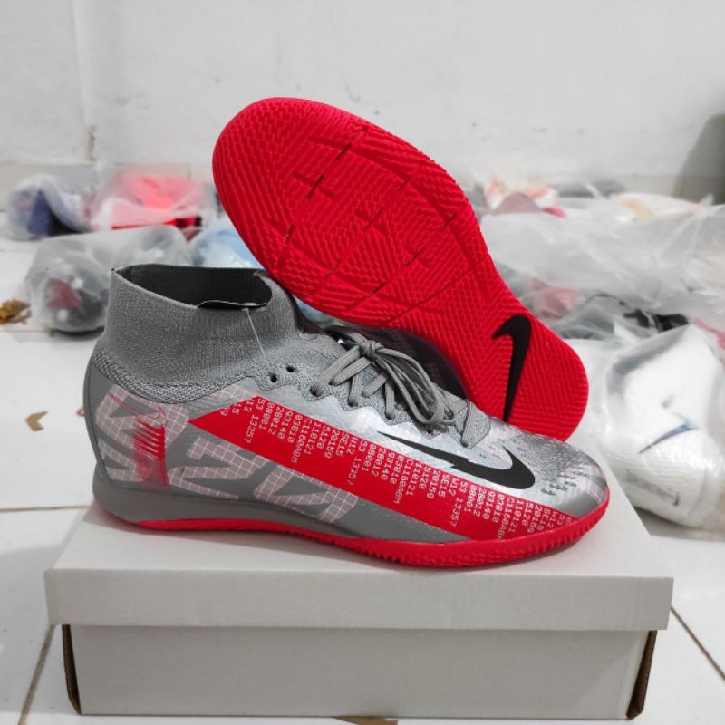 Sepatu Futsal Nike Mercurial Superfly7 Elite Bomber Grey IC