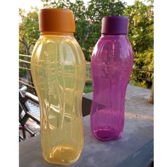 Botol minum eco family 1 liter tutup ulir tupperware ecer 1 pcs