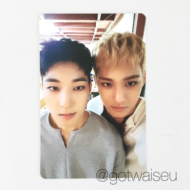 GOING SEVENTEEN Meanie couple unit card