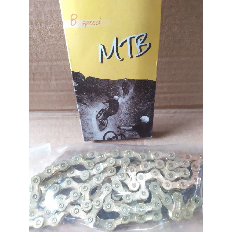 Chain Rantai Sepeda 8sp PYC gold