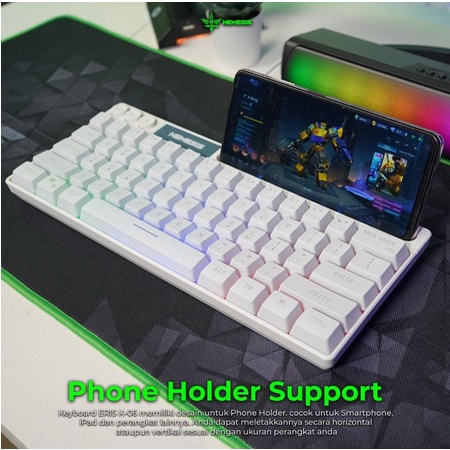 ITSTORE Keyboard Gaming NYK K06 TKL Rainbow - NYK K-06 ERIS NYK K 06 Garansi resmi 1 tahun LED