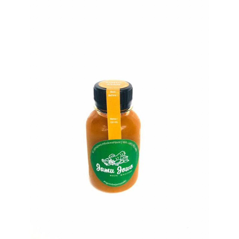 

Jamu Mini Kunyit Asam Botolan 130 mL (gojek & grab only)