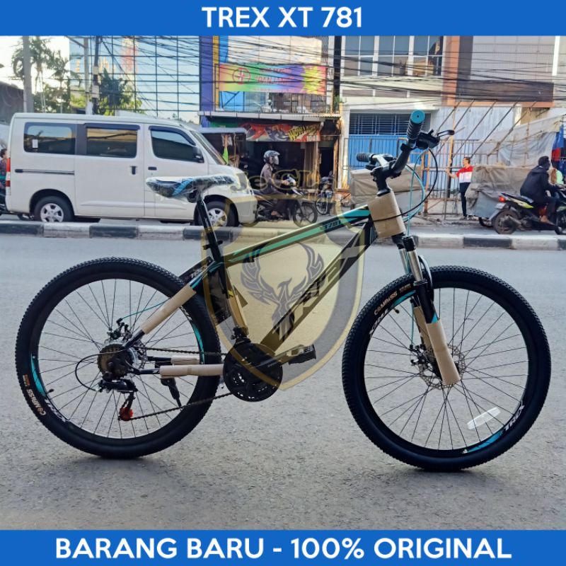 Sepeda Gunung MTB TREX 26 Inch 21 Speed Disc Brake Model Terbaru Murah