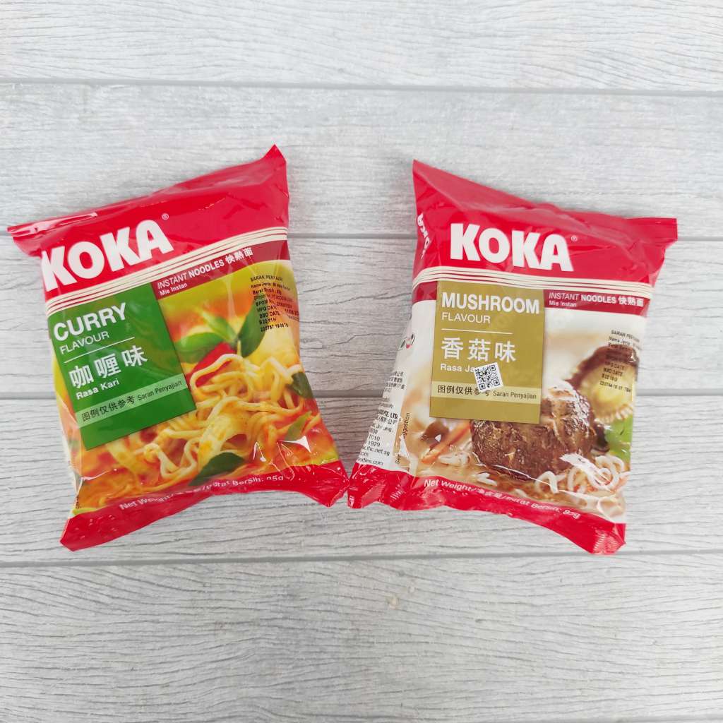 

Koka Instant Noodles Mi Instan Impor Vegetarian