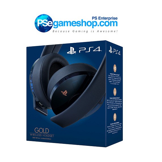playstation 4 gold edition wireless headset