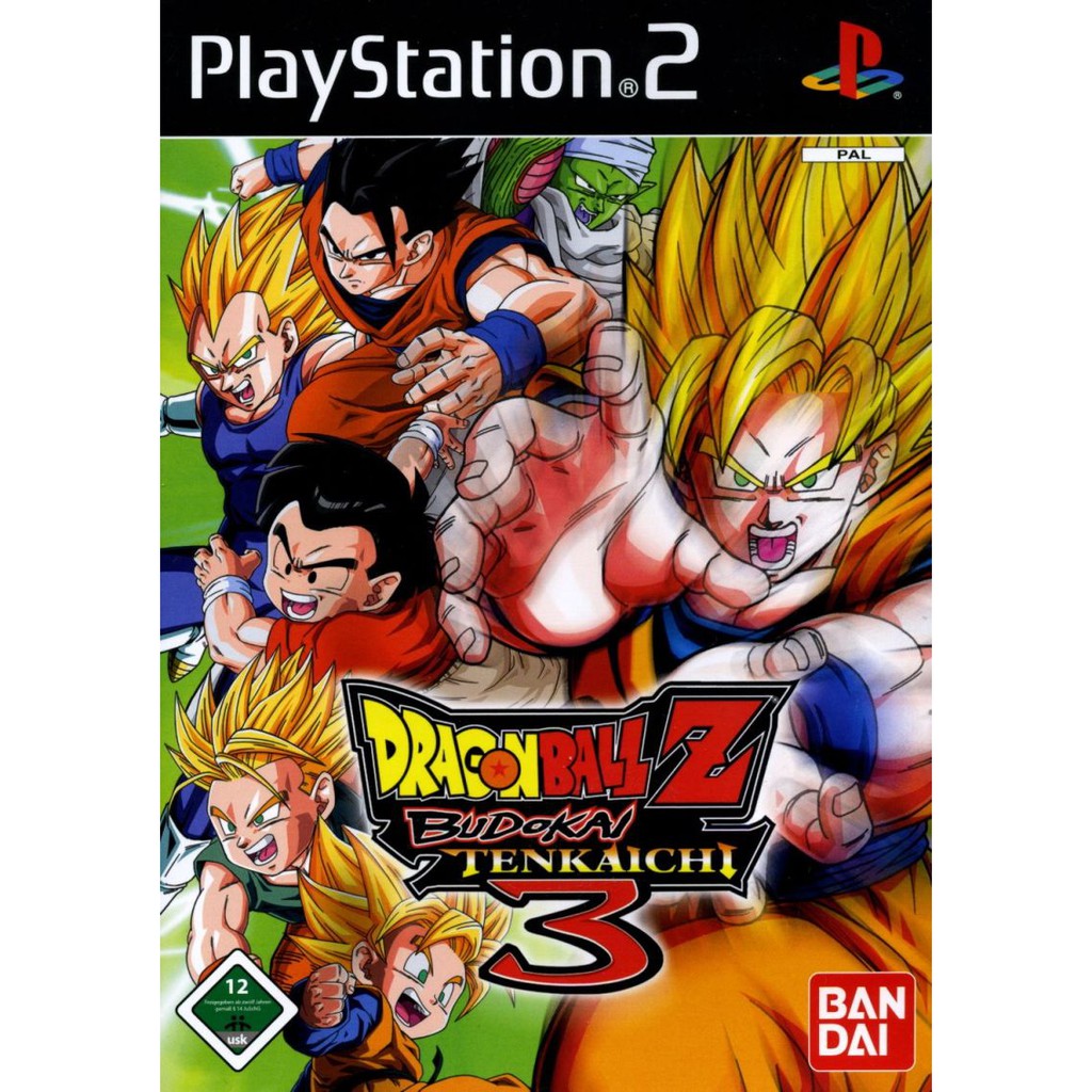 DVD Kaset Game PS2 Dragon Ball Z Budokai Tenkaichi 3