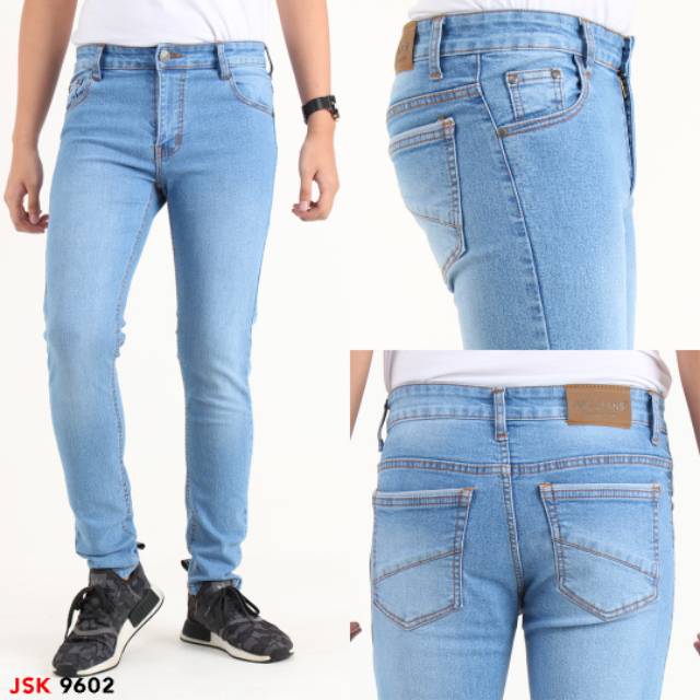 Celana Jeans Cowok Panjang Skinny Jeans JSK Jeans