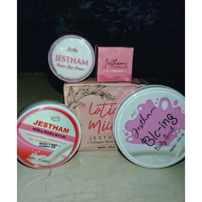 Paket lengkap Lotion Injeksi Collagen Jestham