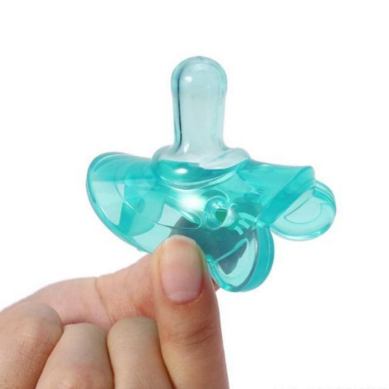 Kompeng bayi Empeng bayi dot  Dot Silikon Fleksibel untuk Bayi Newborn empeng Bayi Pola Kartun Gigitan empeng asi Kompeng  Bayi pacifier baby-Empeng Silicon Polos