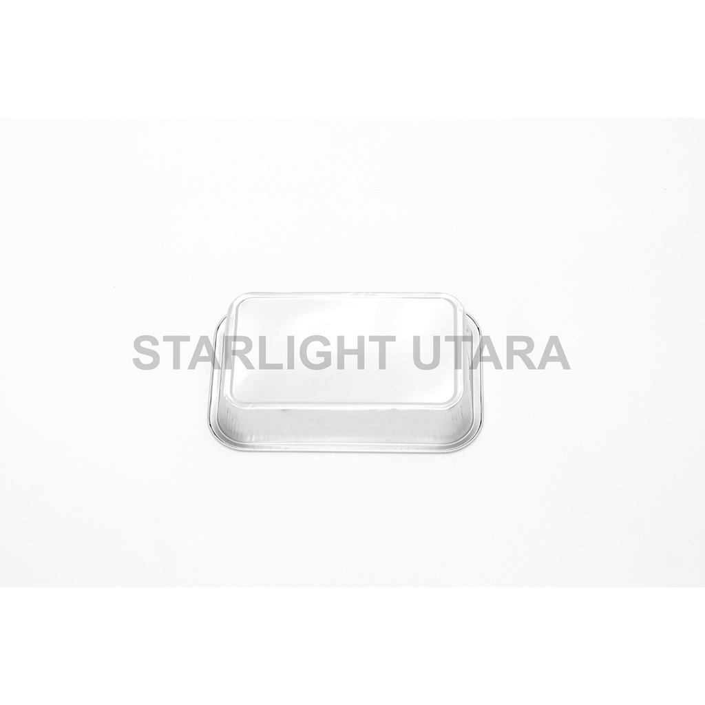 ALUMINIUM TRAY box BX-4381 dan tutup / WADAH ALUMINIUM FOIL TRAY BX 4381