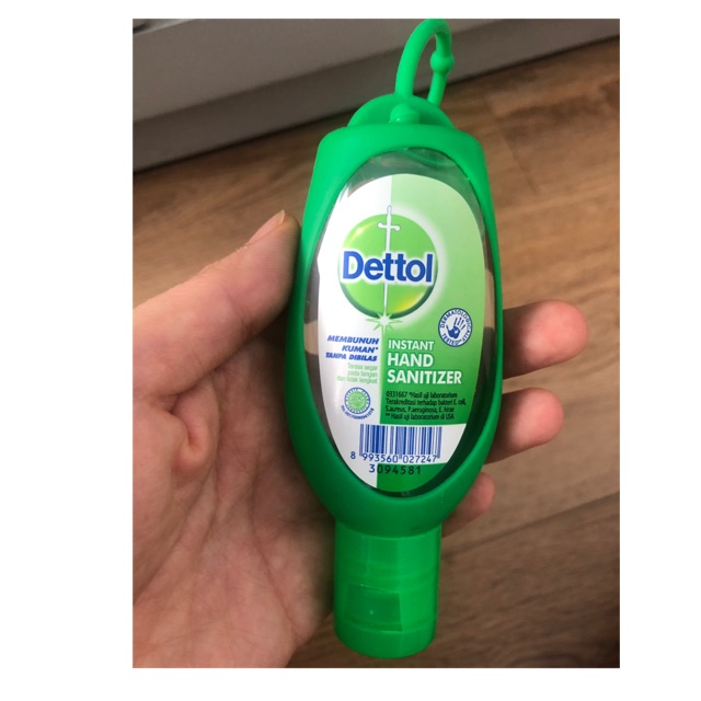 Dettol hand sanitizer 50ml / 200ml dengan gantungan