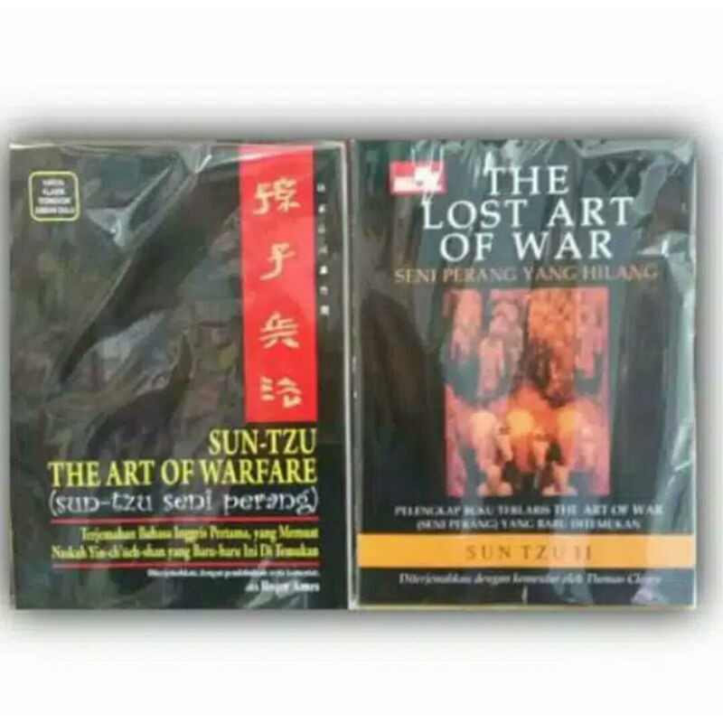 sepaket buku sun tsu the art of war dan the lost art of war