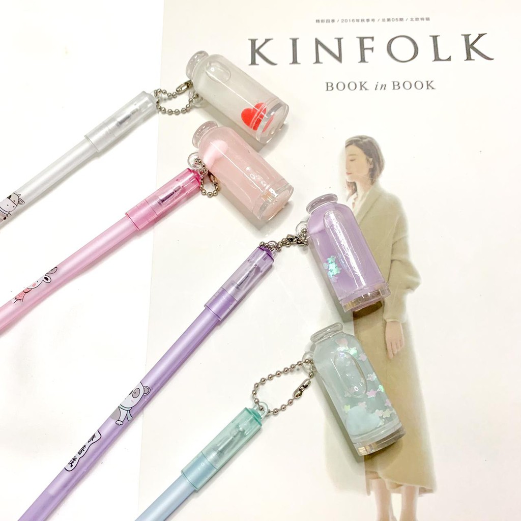 

Pulpen gantungan minuman susu boba pen pena bottle milk lucu alat tulis kantor termurah READY STOCK