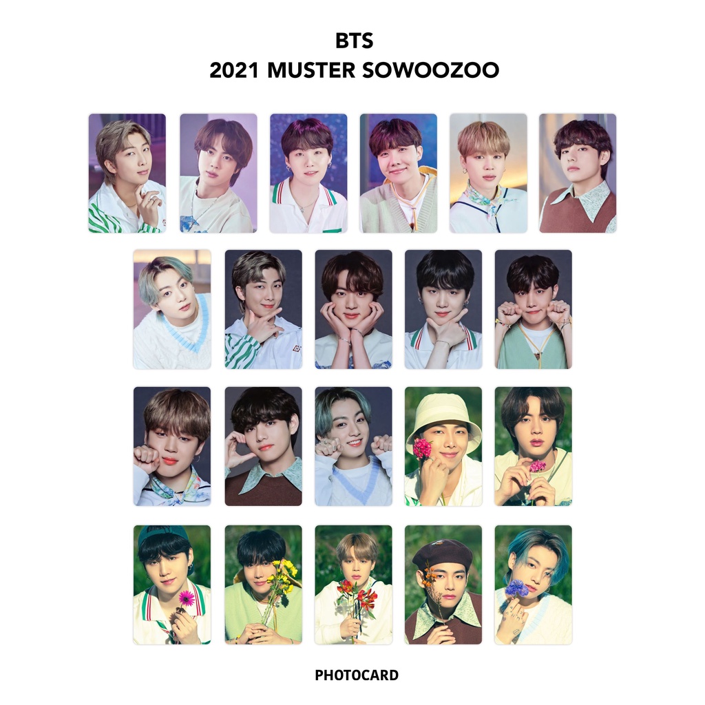 Photocard BTS 2021 Muster Sowoozoo