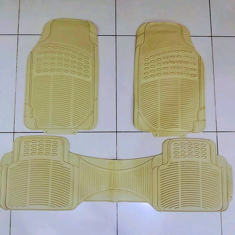 karpet karet universal continental 3 pcs cream