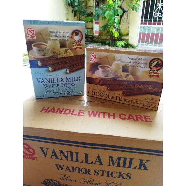 

Kugi Wafer Stik 120 gram Ecer Packs MURAH