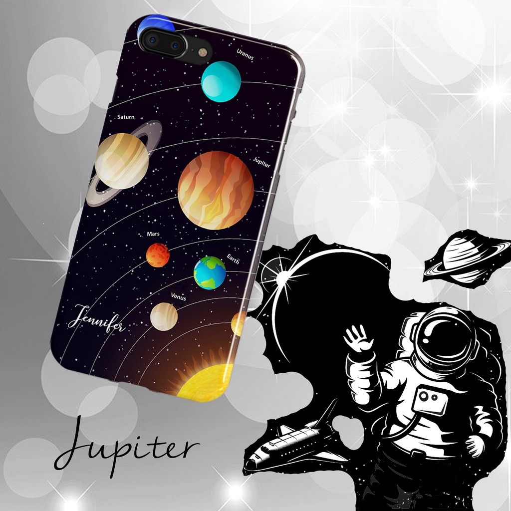 Custom Jupiter jelly hard case Iphone Samsung Lenovo Oppo Xiaomi etc