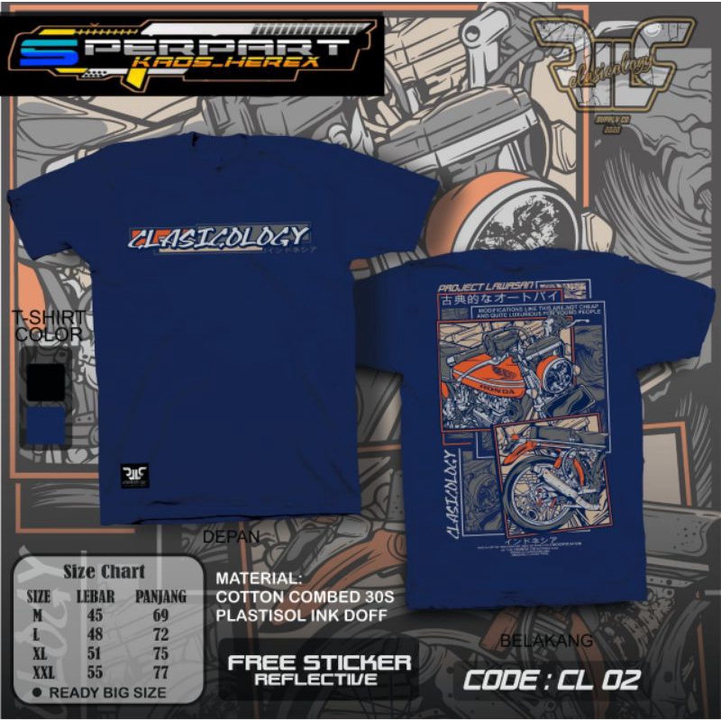 (COD) KAOS CB HEREX PROJECTS LAWASAN  ORIGINAL