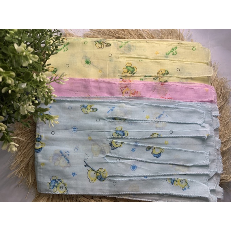 6 pc Gurita baby Warna Print