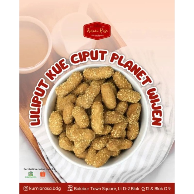 

Liliput kue ciput planet wijen 250gr