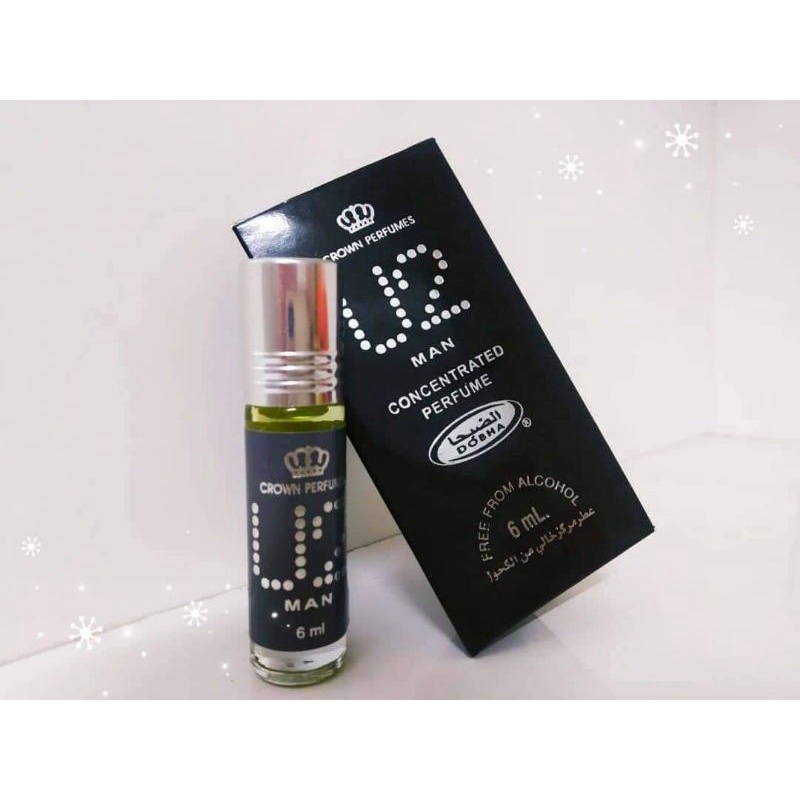 PARFUM U2-U2 MAN-DOBHA 6 ML-PARFUM NON AL KOHOL