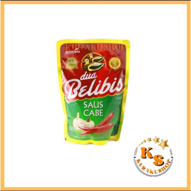 

SAMBAL DUA BELIBIS SAUS CABE PREMIUM 1KG