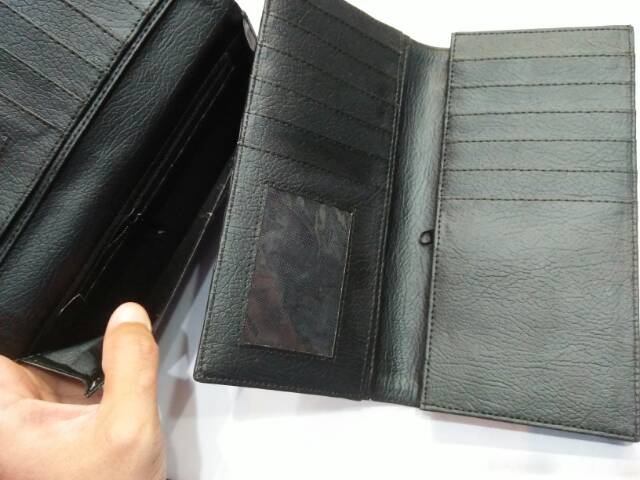 Dompet panjang lipat polos