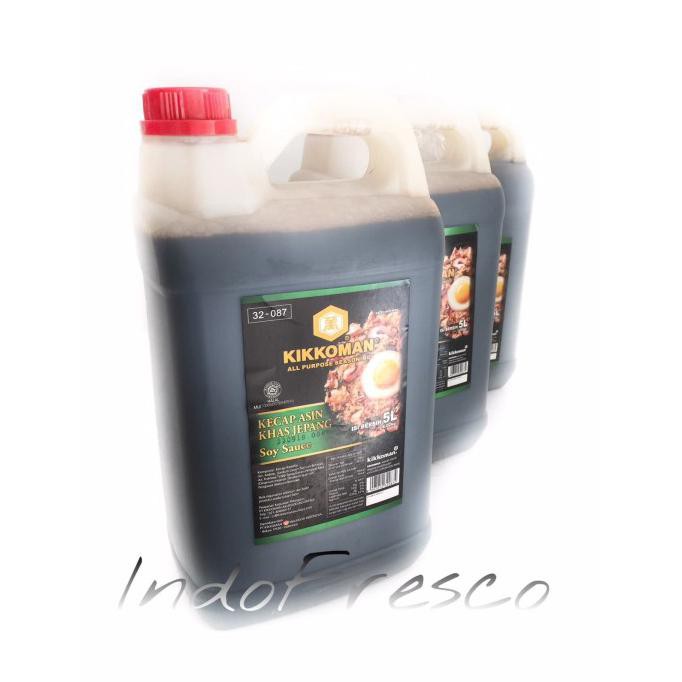 

Sale Kikkoman All Purpose Sauce- Kecap Asin Jepang Halal 5Kg Khusus Gosend