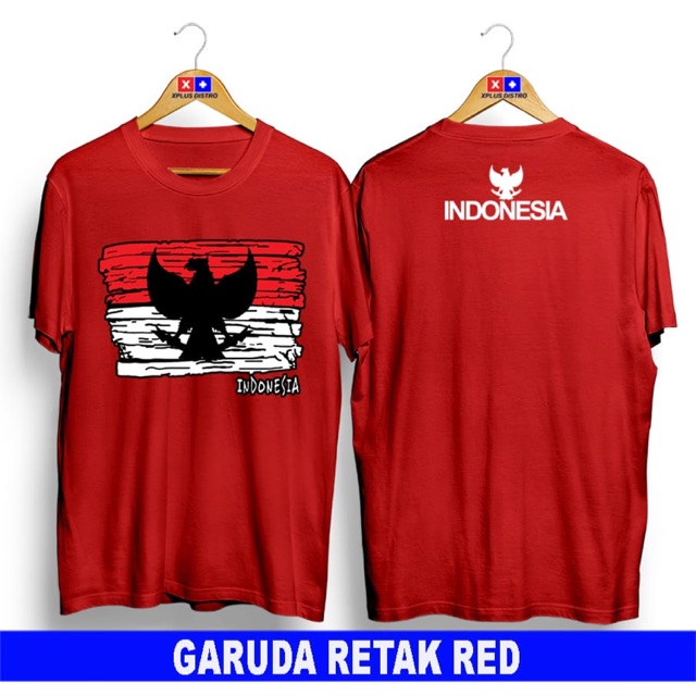 KAOS GARUDA INDONESIA /KAOS DISTRO /BAJU COWOK /TSHIRT PRIA /PAKAIAN PRIA/KAOS3D