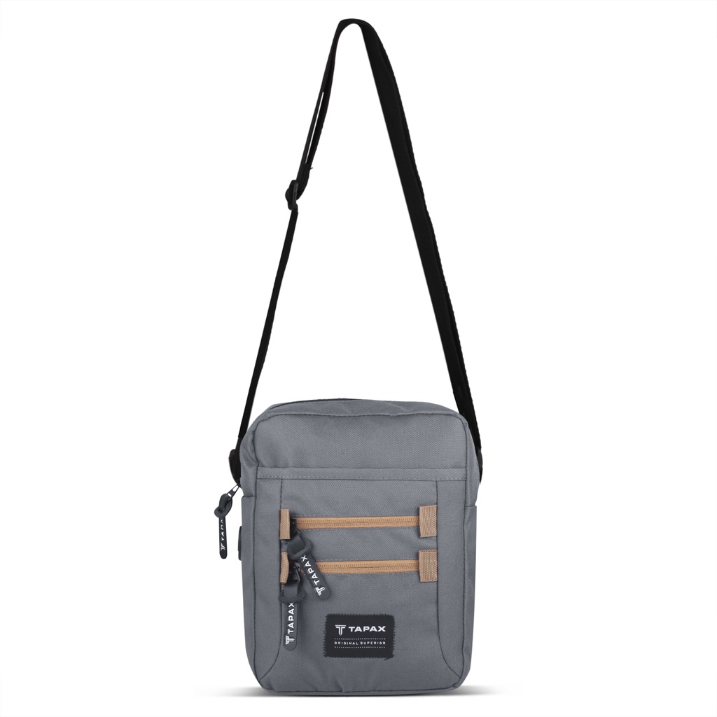Tas Selempang Slingbag Pouch Tapax Yong Grey