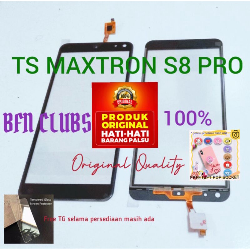 Touchscreen Hp Maxtron S8 Pro Original