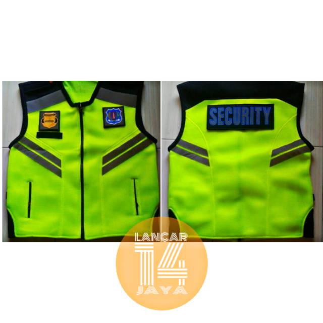 Rompi security / satpam bahan jala / jaring Murah Bandung (COD)