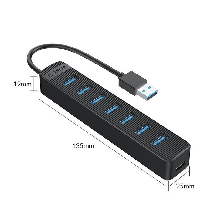 USB HUB ORICO TWU3-7A 7-Port USB 3.0 HUB