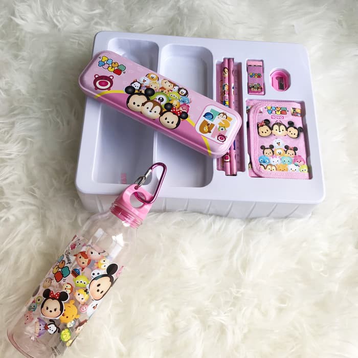 

kotak pensil tsum tsum set komplit