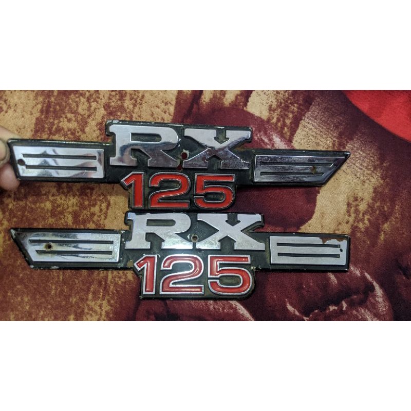 Emblem Dop Kiri Kanan Motor Yamaha RX 125