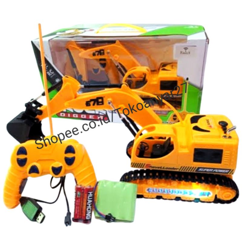Mainan Remote Control RC Excavator DIGGER