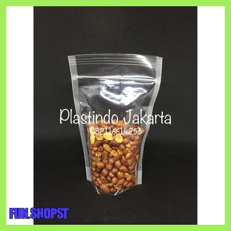 (PER PACK) STANDING POUCH ZIPLOCK KLIP PUDOT 10X17 CM