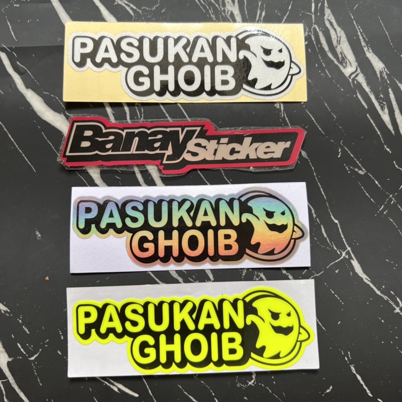 STICKER PASUKAN GHOIB PRINCUTT