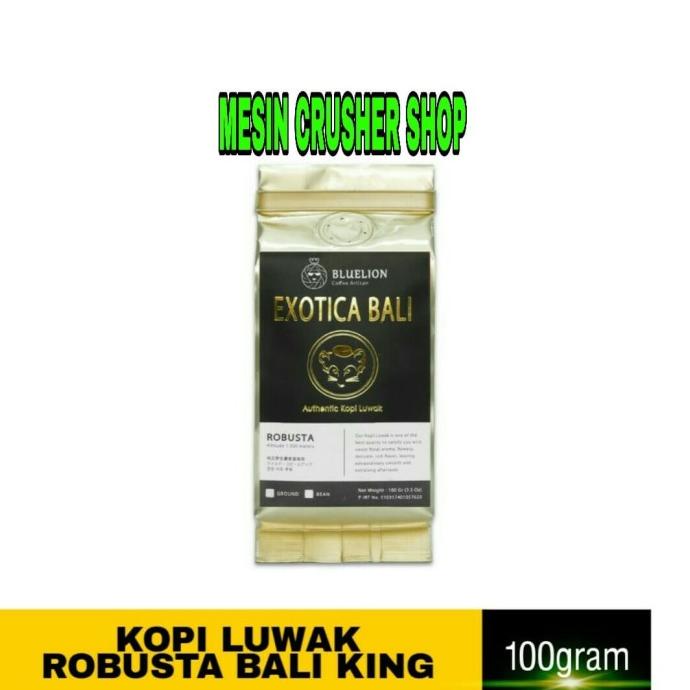 

Kopi Luwak Asli Bali King 100gram -Diskon Besar