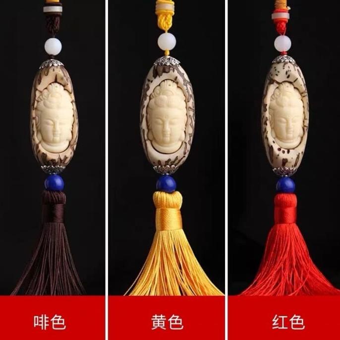 gantungan mobil / kunci Dewi kwan Im 2 muka