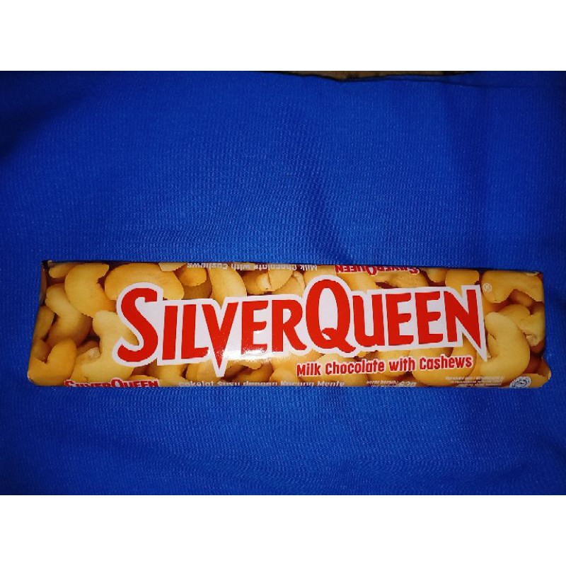 

SILVERQUEEN 62gr MILK COKLAT CASHEW ORIGINAL