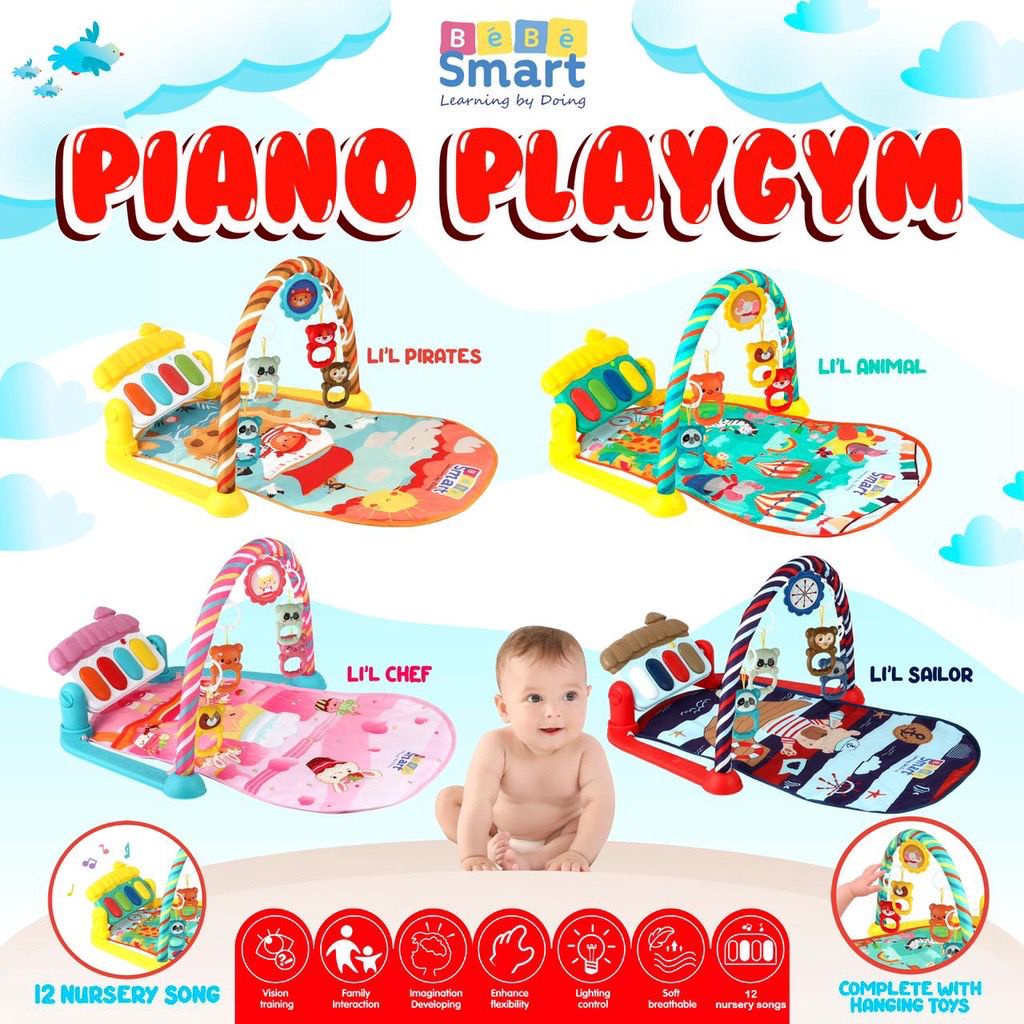 Ready Makassar! Playgym Piano Basic Bebe Smart