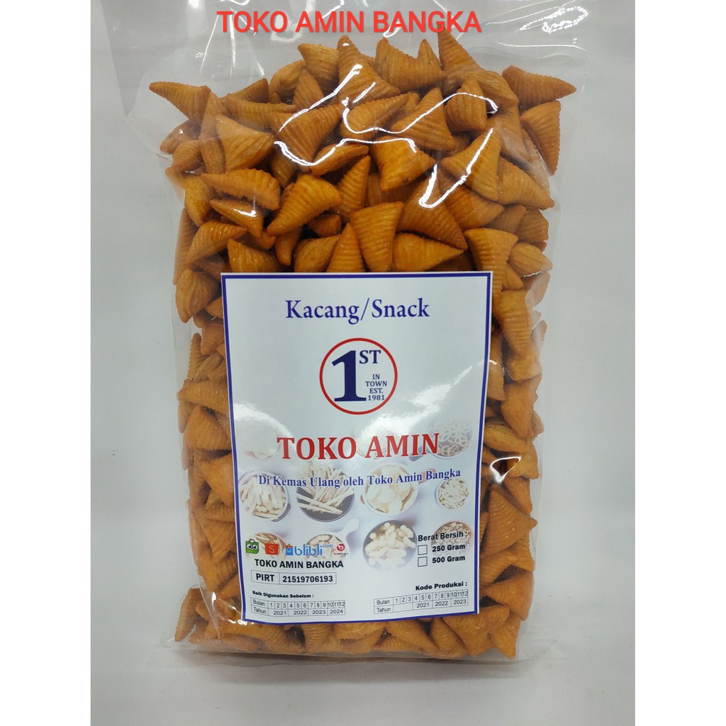 

PIRAMID JAGUNG UTAMA KEMASAN 500 GRAM/SNACK/CEMILAN