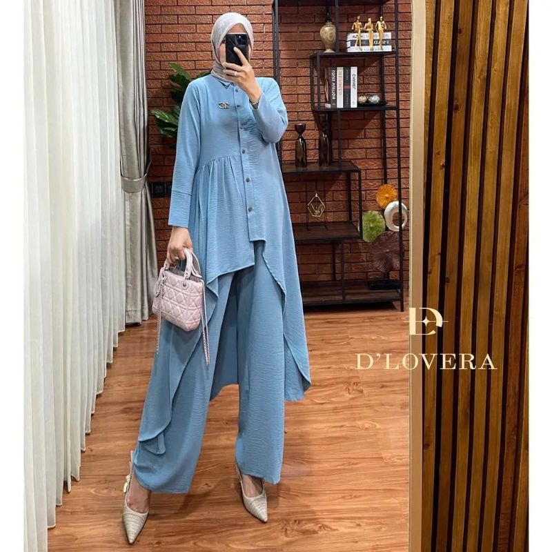 RABIYA SET TUNIK DLOVERA