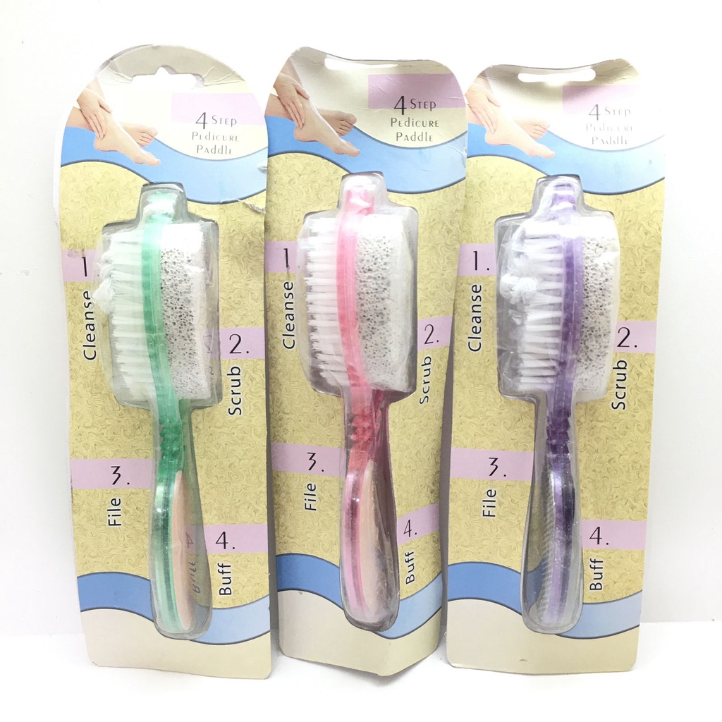 sikat kaki 4in1 batu apung pedicure