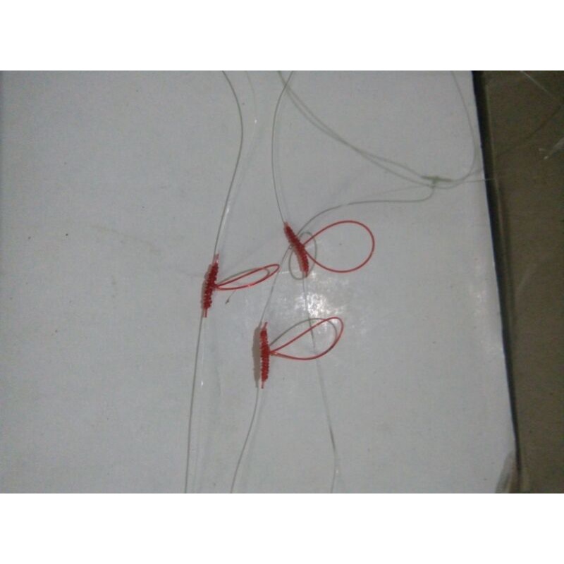 Rangkaian Kail 3 Warna -> Tanpa mata kail