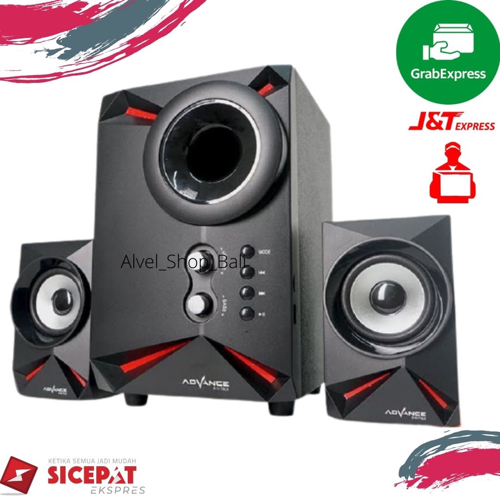 Speaker Advance Aktif M180 BT Portable M180BT